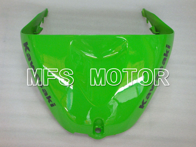Kawasaki NINJA ZX6R 2005-2006 Injection ABS Fairing - Factory Style - Black Green - MFS3785 - Fairings Kit