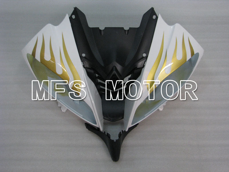 Yamaha YZF-R6 2008-2016 Injection ABS Fairing - Flame - Gold White - MFS3818 - Fairings Kit