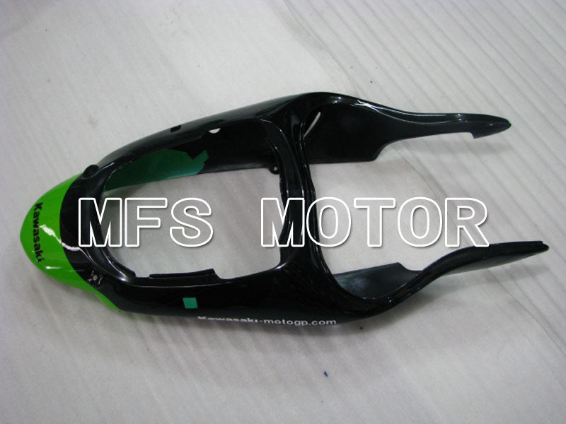 Kawasaki NINJA ZX9R 2000-2001 ABS Fairing - Monster - Black Green - MFS3835 - Fairings Kit