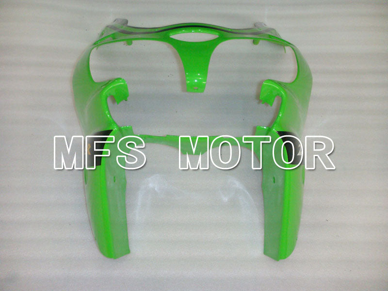 Kawasaki NINJA ZX9R 2000-2001 ABS Fairing - Factory Style - Black Green - MFS3838 - Fairings Kit