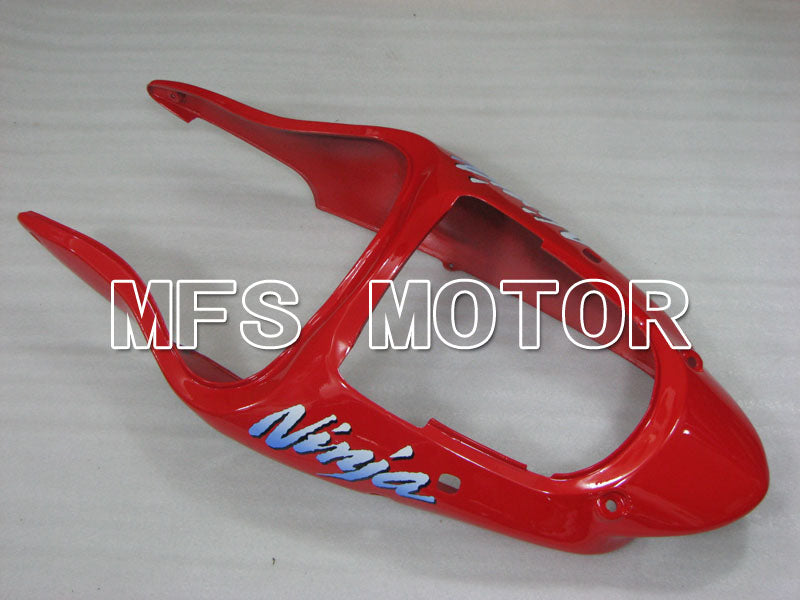 Kawasaki NINJA ZX9R 2000-2001 ABS Fairing - Factory Style - Black Silver Red - MFS3840 - Fairings Kit