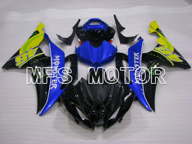 Yamaha YZF-R6 2008-2016 Injection ABS Fairing - Monster - Blue Black - MFS3864 - Fairings Kit