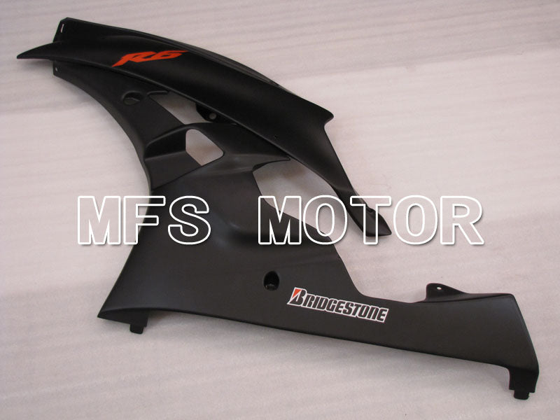 Yamaha YZF-R6 2006-2007 Injection ABS Fairing - Factory Style - Black Matte - MFS3874 - Fairings Kit