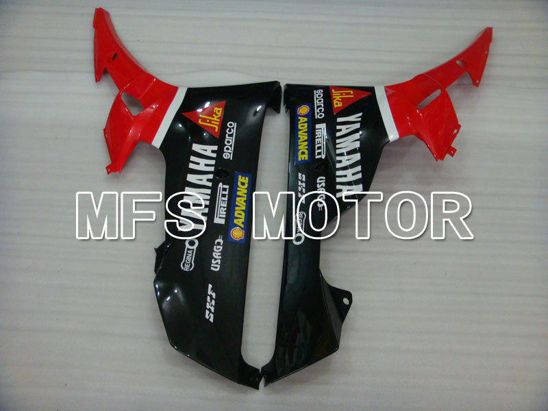 Yamaha YZF-R6 2006-2007 Injection ABS Fairing - Santander - Red Black - MFS3881 - Fairings Kit