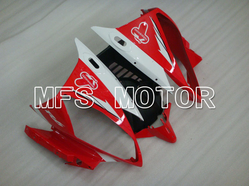Yamaha YZF-R6 2006-2007 Injection ABS Fairing - Santander - Red Black - MFS3881 - Fairings Kit