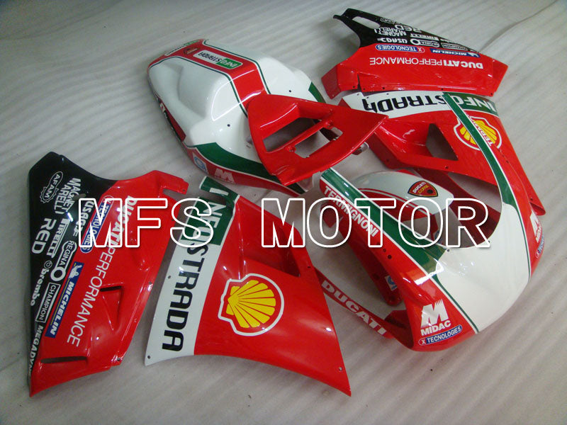 Ducati 748 / 998 / 996 1994-2002 Injection ABS Fairing - INFO STRADA - Red - MFS3908 - Fairings Kit