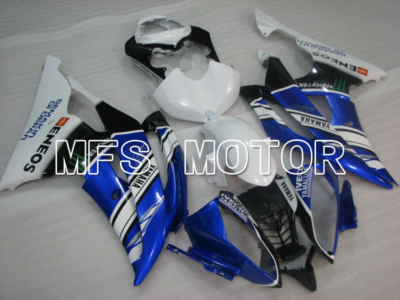 Yamaha YZF-R6 2008-2016 Injection ABS Fairing - Monster - Blue White Black - MFS3927 - Fairings Kit