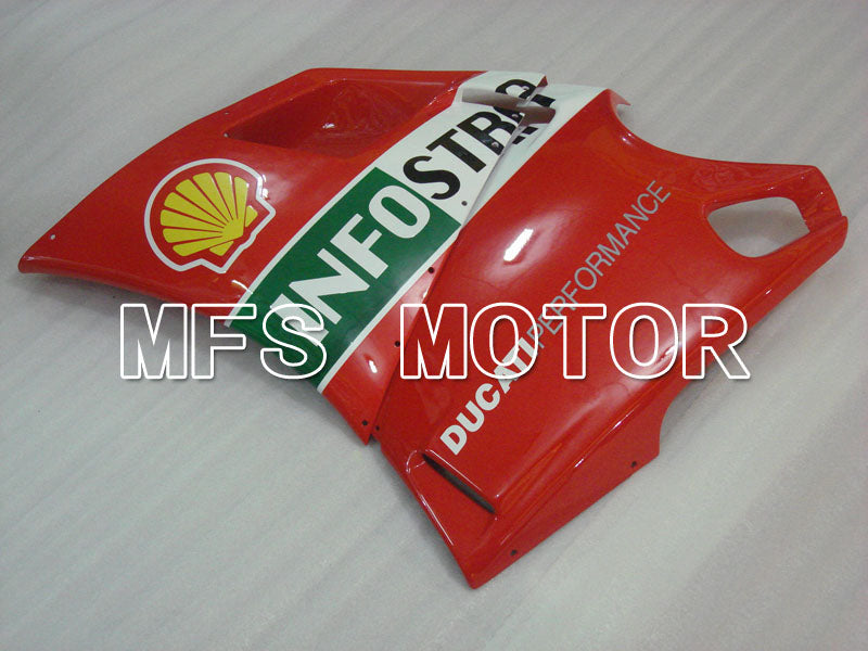 Ducati 748 / 998 / 996 1994-2002 Injection ABS Fairing - INFO STRADA - Red - MFS3972 - Fairings Kit