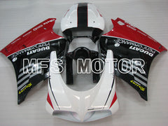 Ducati 748 / 998 / 996 1994-2002 Injection ABS Fairing - Performance - White Black - MFS3984 - Fairings Kit