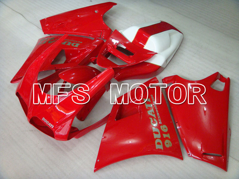 Ducati 916 1994-1998 Injection ABS Fairing - Factory Style - Red - MFS3986 - Fairings Kit