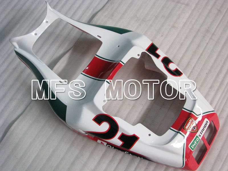 Ducati 916 1994-1998 Injection ABS Fairing - INFO STRADA - Red - MFS3997 - Fairings Kit