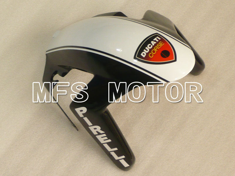 Ducati 749 / 999 2003-2004 Injection ABS Fairing - BREIL - White Black - MFS4001 - Fairings Kit