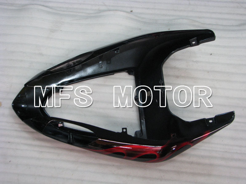 Kawasaki NINJA ZX10R 2006-2007 Injection ABS Fairing - Flame - Black Red - MFS4005 - Fairings Kit