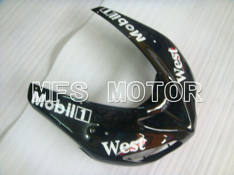 Kawasaki NINJA ZX10R 2006-2007 Injection ABS Fairing - West - Black White - MFS4012 - Fairings Kit