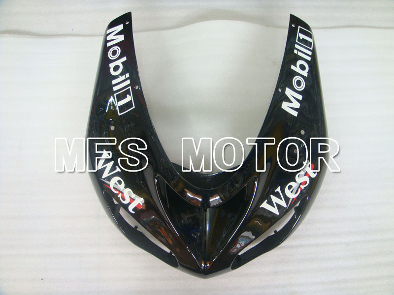 Kawasaki NINJA ZX10R 2006-2007 Injection ABS Fairing - West - Black White - MFS4012 - Fairings Kit