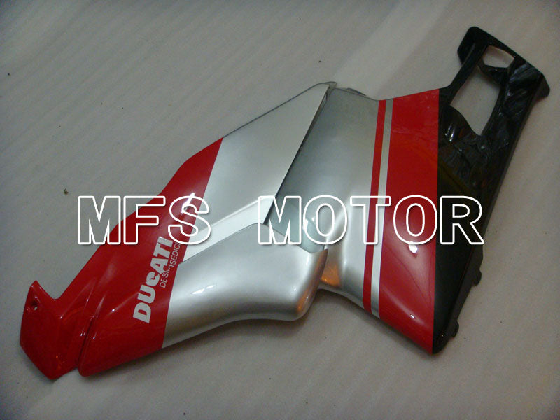 Ducati 749 / 999 2005-2006 Injection ABS Fairing - Factory Style - Red Silver - MFS4054 - Fairings Kit
