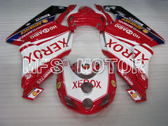 Ducati 749 / 999 2005-2006 Injection ABS Fairing - Xerox - Red White - MFS4056 - Fairings Kit