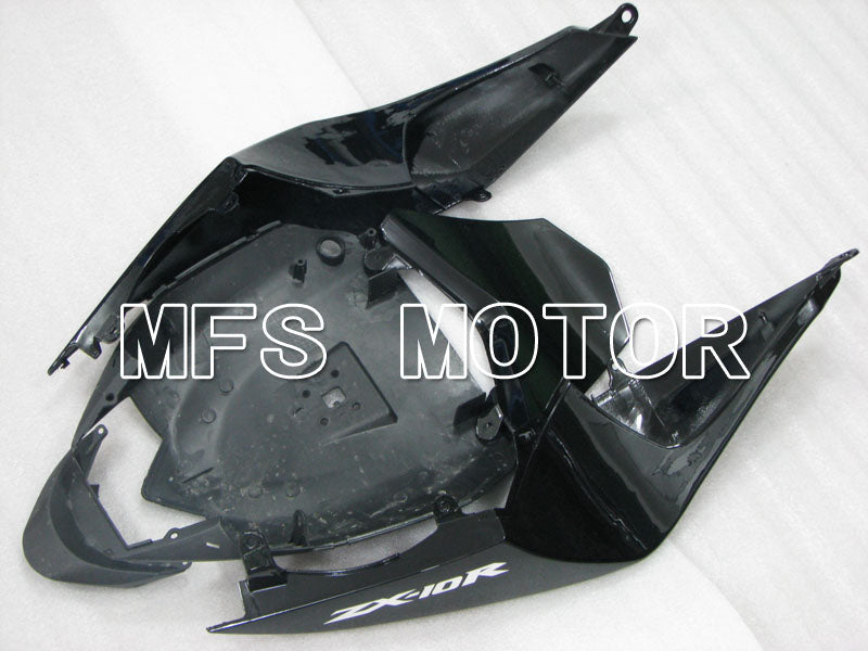 Kawasaki NINJA ZX10R 2008-2010 Injection ABS Fairing - Factory Style - Black - MFS4073 - Fairings Kit