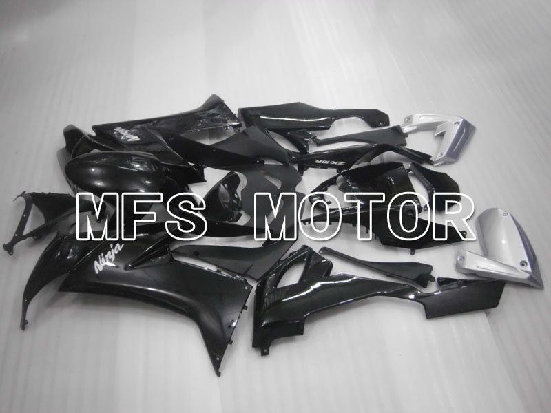 Kawasaki NINJA ZX10R 2008-2010 Injection ABS Fairing - Factory Style - Black - MFS4077 - Fairings Kit