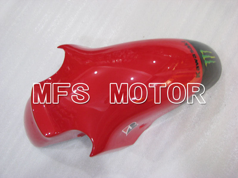 Kawasaki NINJA ZX12R 2000-2001 Injection ABS Fairing - Monster - Black Red - MFS4104 - Fairings Kit