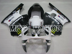 Kawasaki NINJA ZX12R 2000-2001 Injection ABS Fairing - Monster - Black White - MFS4107 - Fairings Kit