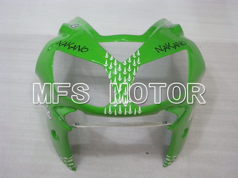 Kawasaki NINJA ZX12R 2002-2005 Injection ABS Fairing - Factory Style - Black Green - MFS4112 - Fairings Kit