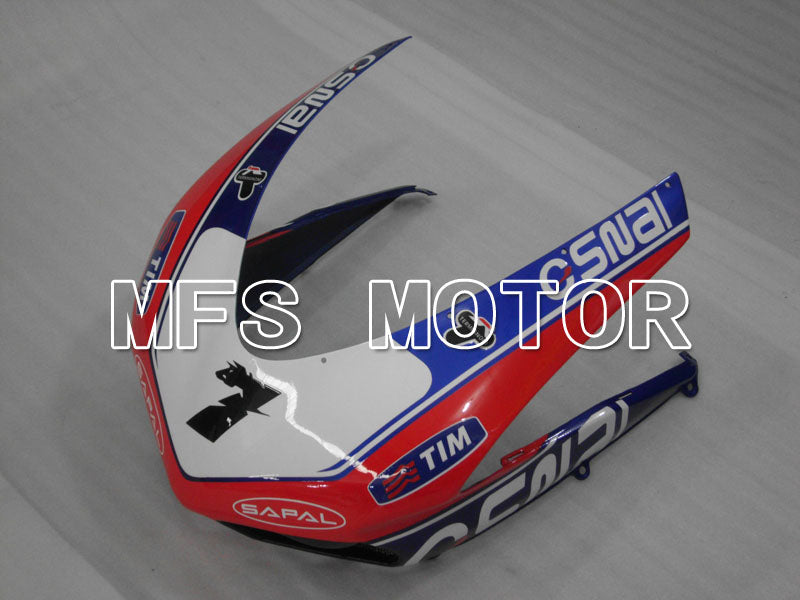 Ducati 848 / 1098 / 1198 2007-2011 Injection ABS Fairing - Unibat - Pink White - MFS4130 - Fairings Kit