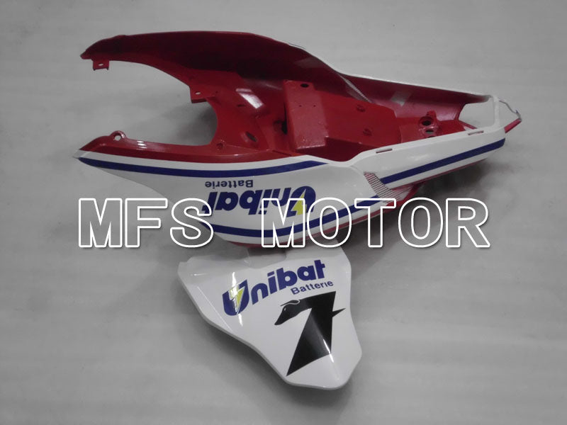 Ducati 848 / 1098 / 1198 2007-2011 Injection ABS Fairing - Unibat - Red White - MFS4145 - Fairings Kit