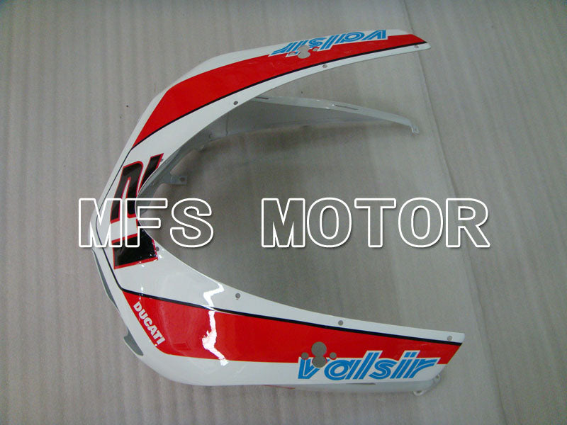 Ducati 848 / 1098 / 1198 2007-2011 Injection ABS Fairing - Xerox - Red White - MFS4146 - Fairings Kit