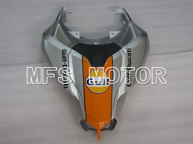 Ducati 848 / 1098 / 1198 2007-2011 Injection ABS Fairing - Gulf - Orange Silver - MFS4149 - Fairings Kit