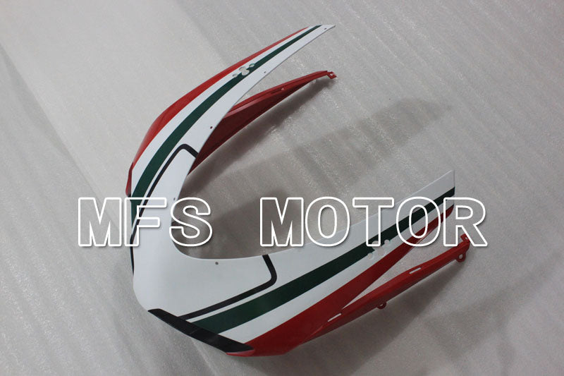 Ducati 848 / 1098 / 1198 2007-2011 Injection ABS Fairing - Factory Style - Red White - MFS4156 - Fairings Kit