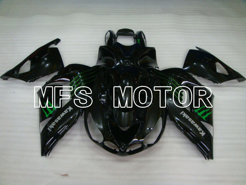 Kawasaki NINJA ZX14R 2006-2011 Injection ABS Fairing - Monster - Black - MFS4169 - Fairings Kit