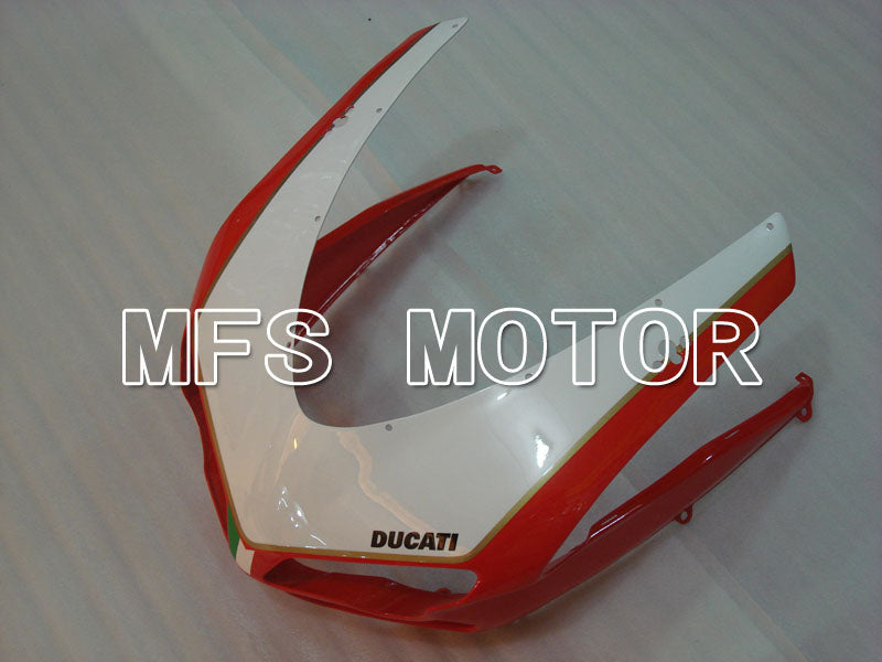Ducati 848 / 1098 / 1198 2007-2011 Injection ABS Fairing - Factory Style - Red White - MFS4177 - Fairings Kit