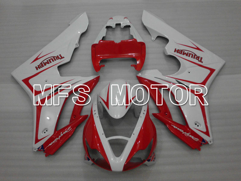 Triumph Daytona 675 2006-2008 Injection ABS Fairing - Factory Style - Red White - MFS4179 - Fairings Kit