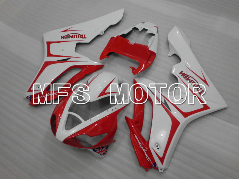 Triumph Daytona 675 2006-2008 Injection ABS Fairing - Factory Style - Red White - MFS4179 - Fairings Kit
