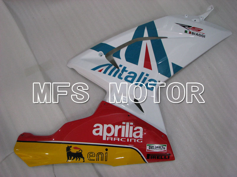 Aprilia RS125 2006-2011 Injection ABS Fairing - Alitalia - Red White - MFS4226 - Fairings Kit