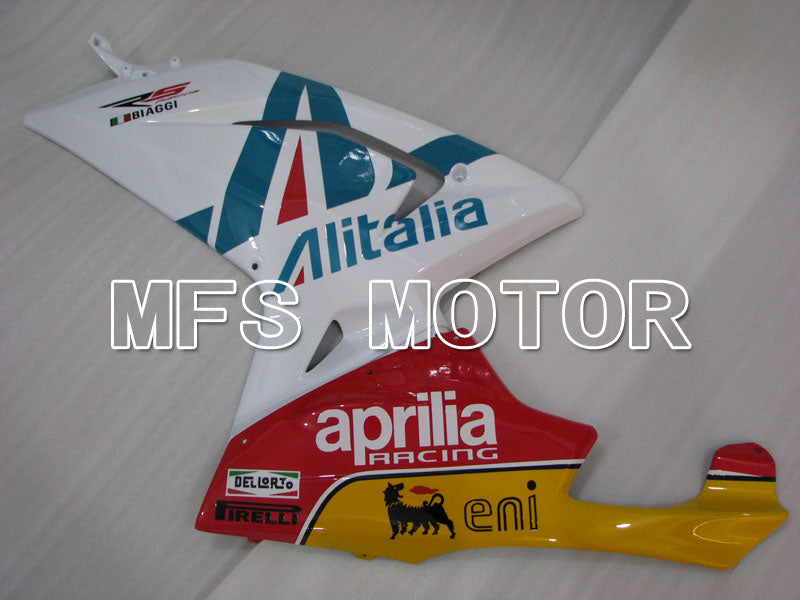 Aprilia RS125 2006-2011 Injection ABS Fairing - Alitalia - Red White - MFS4226 - Fairings Kit