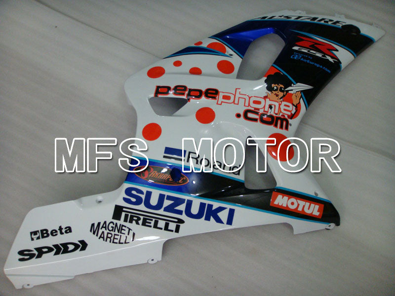 Suzuki GSXR1000 2000-2002 Injection ABS Fairing - MOTUL - Blue White - MFS4239 - Fairings Kit