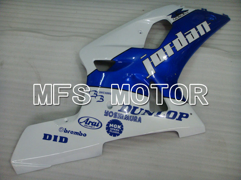 Suzuki GSXR1000 2000-2002 Injection ABS Fairing - Jordan - Blue White - MFS4249 - Fairings Kit