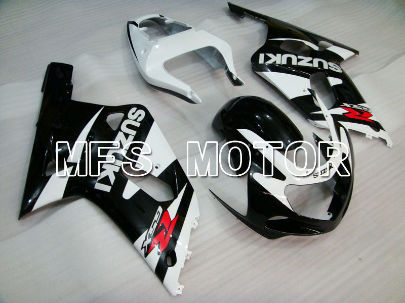 Suzuki GSXR1000 2000-2002 Injection ABS Fairing - Factory Style - Black White - MFS4274 - Fairings Kit