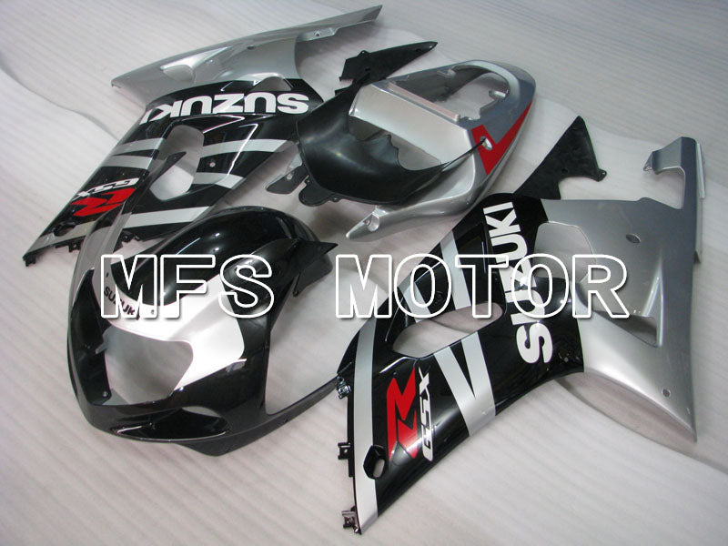 Suzuki GSXR1000 2000-2002 Injection ABS Fairing - Factory Style - Black Silver - MFS4276 - Fairings Kit