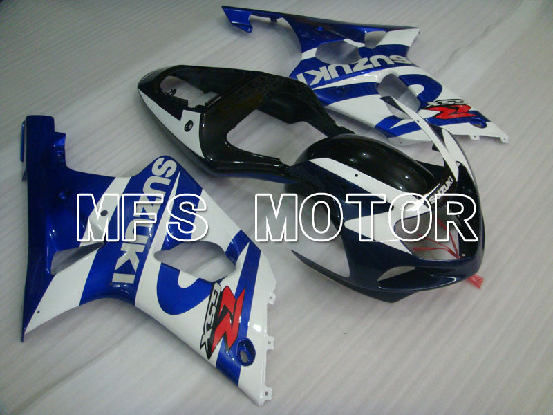 Suzuki GSXR1000 2000-2002 Injection ABS Fairing - Factory Style - Blue White - MFS4292 - Fairings Kit