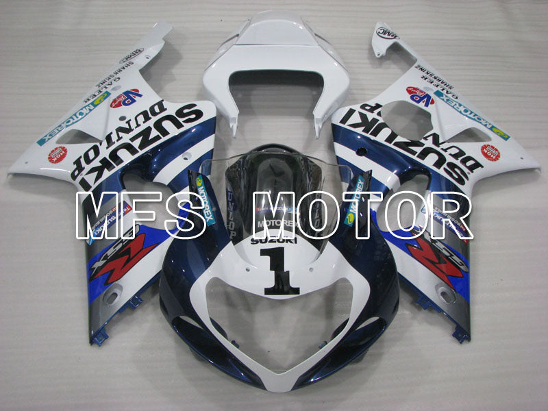 Suzuki GSXR1000 2000-2002 Injection ABS Fairing - DUNLOP - Blue White - MFS4298 - Fairings Kit
