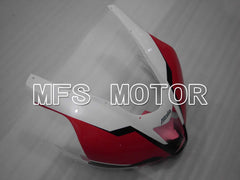 Aprilia RSV 1000 R 2004-2009 ABS Fairing - Alitalia - White Red - MFS4328 - Fairings Kit