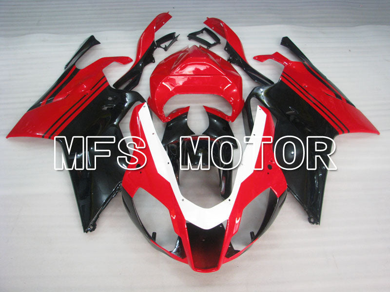 Aprilia RSV 1000 R 2004-2009 ABS Fairing - Factory Style - Black Red - MFS4338 - Fairings Kit