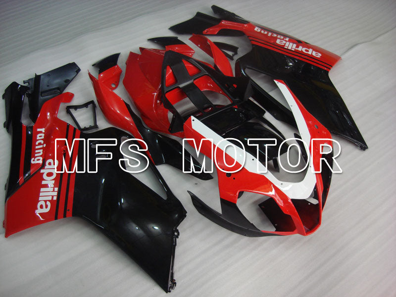 Aprilia RSV 1000 R 2004-2009 ABS Fairing - Factory Style - Black Red - MFS4340 - Fairings Kit