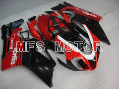 Aprilia RSV 1000 R 2004-2009 ABS Fairing - Factory Style - Black Red - MFS4340 - Fairings Kit