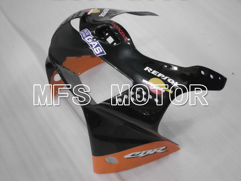 Honda CBR900RR 919 1998-1999 ABS Fairing - Repsol - Black Red Orange - MFS4342 - Fairings Kit
