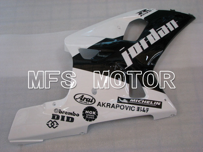 Suzuki GSXR1000 2000-2002 Injection ABS Fairing - Jordan - Black White - MFS4350 - Fairings Kit