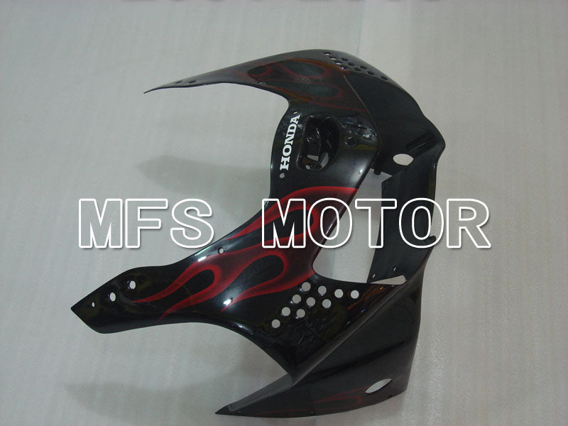 Honda CBR900RR 919 1998-1999 ABS Fairing - Flame - Red wine color Black - MFS4360 - Fairings Kit